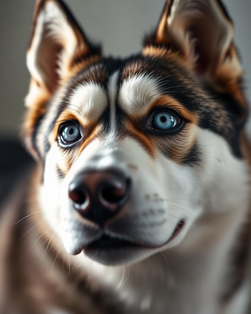 Apollo, a Siberian Husky