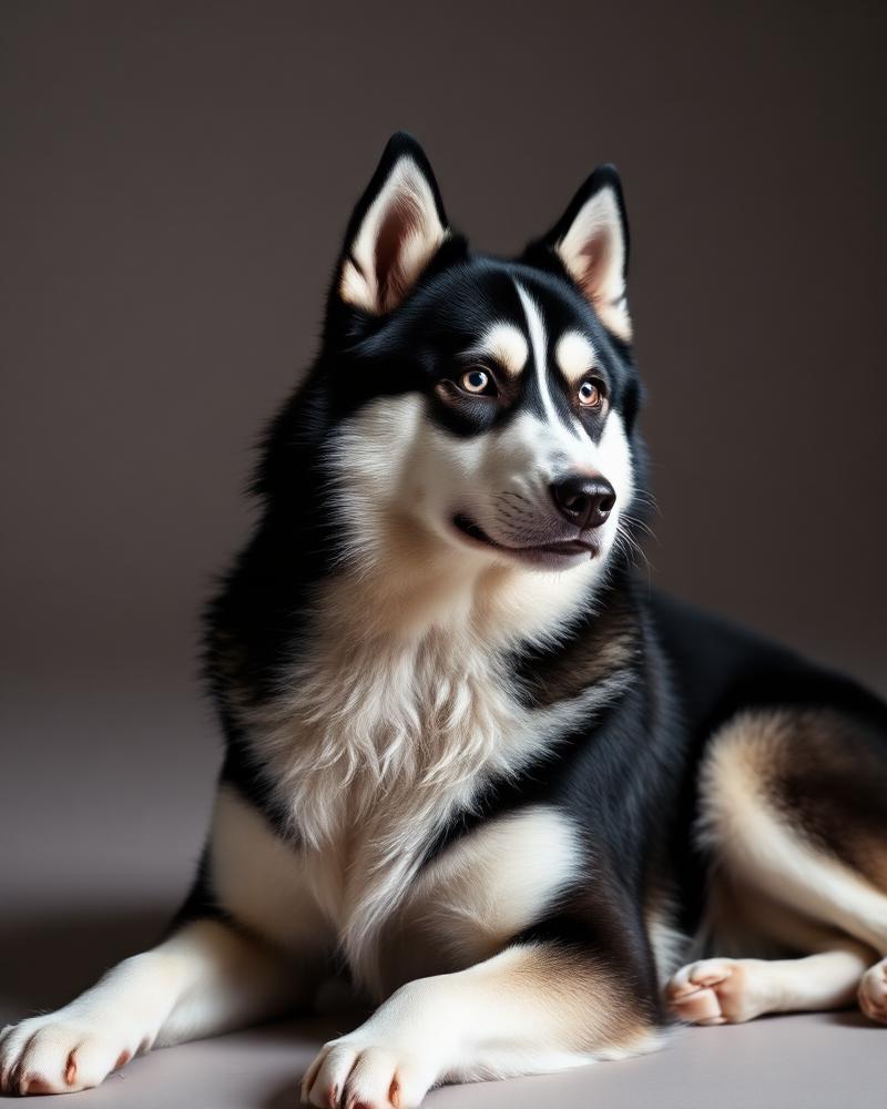 Luna, a Siberian Husky
